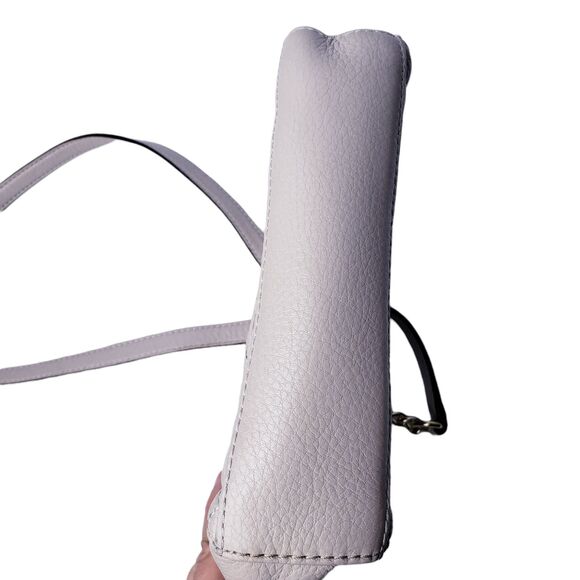 Kate Spade Eliza Emery Court Class Shoulder Bag Mousse Frosting Leather WKRU3909 - Picture 7 of 13